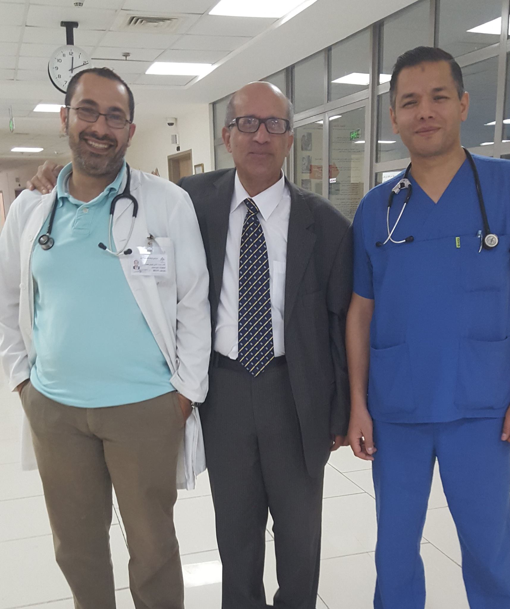 زيارة مستشفى الزرقاء الحكومي الجديد 25-9-2017