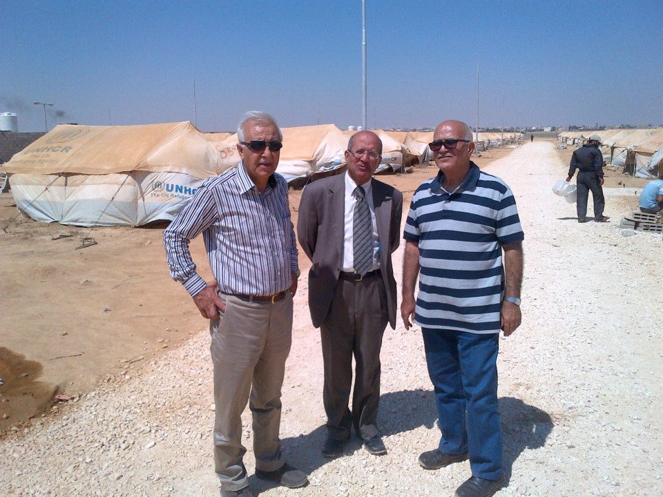 زياره مخيم الزعتري : 16 — أغسطس — 2012