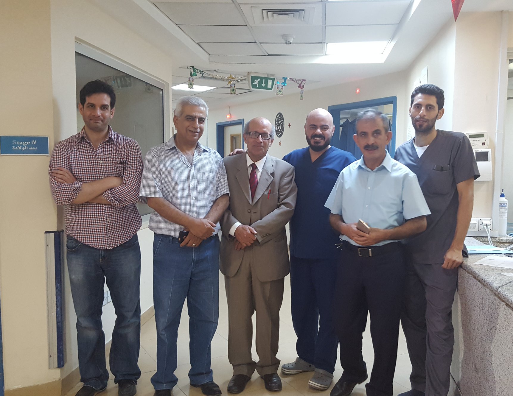 زياره مستشفى الدكتور جميل التوتنجي يوم الجمعه  8–6–2018