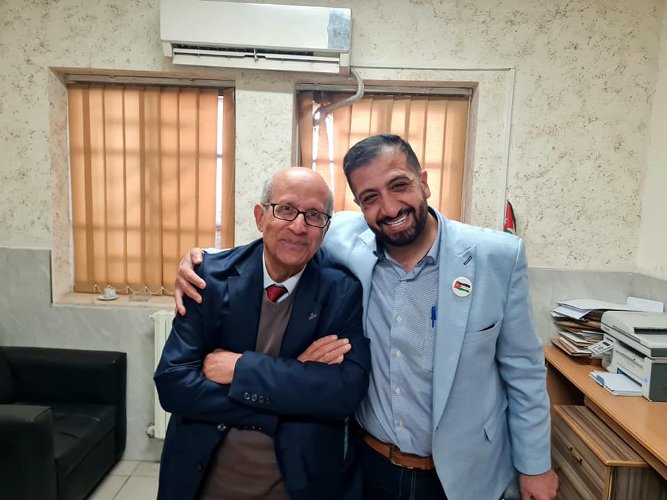 جوله انتخابيه لقائمه التجمع النقابي المهني ” قائمه الأقصى  ”  